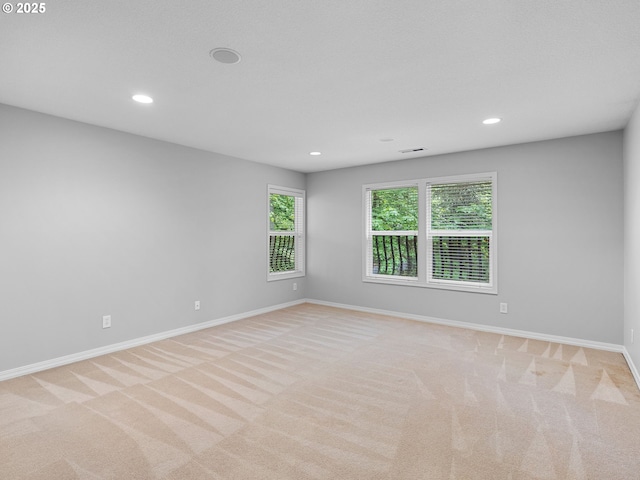 17712 SW 81st Pl, Durham, OR 97224 - spare room featuring carpet floors, recessed lighting, and baseboards