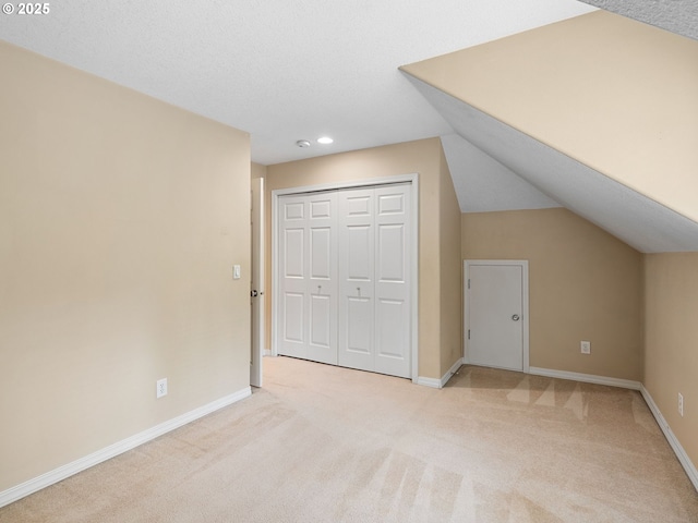 17712 SW 81st Pl, Durham, OR 97224 - additional living space with carpet floors, recessed lighting, baseboards, and vaulted ceiling