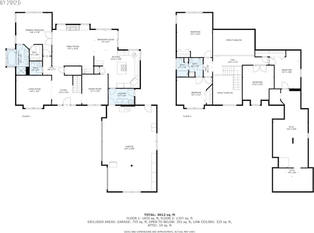 17712 SW 81st Pl, Durham, OR 97224 - room layout