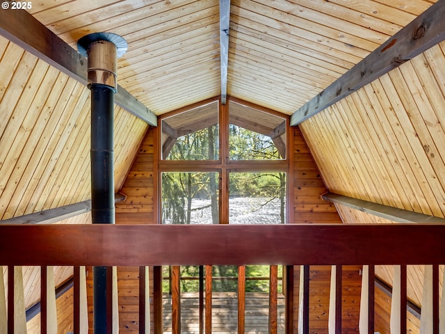 26619 NE 77th Ave, Battle Ground, WA 98604 - interior details featuring wooden walls and wooden ceiling