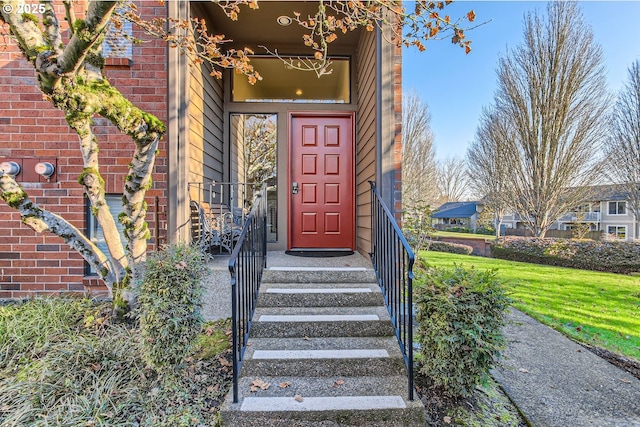 view of property entrance