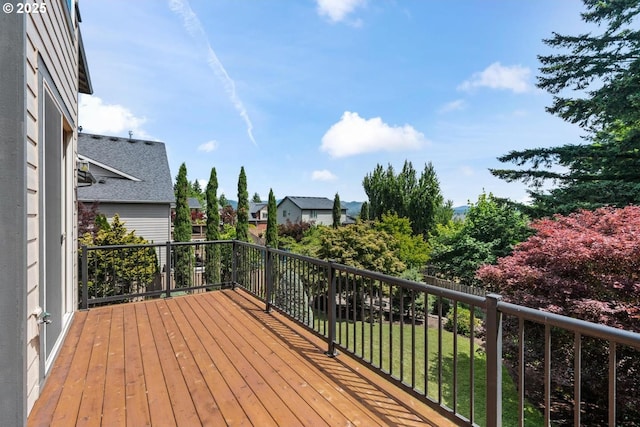 2814 NW Hill St, Camas, WA 98607 - wooden terrace featuring a lawn