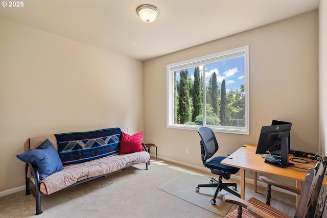 2814 NW Hill St, Camas, WA 98607 - carpeted home office featuring baseboards
