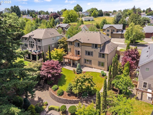 2814 NW Hill St, Camas, WA 98607 - aerial perspective of suburban area