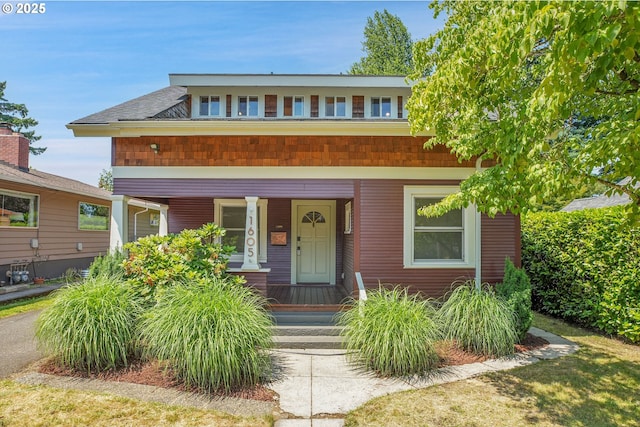 1605 NE 76th Ave, Portland, OR 97213 - view of front of home with a porch