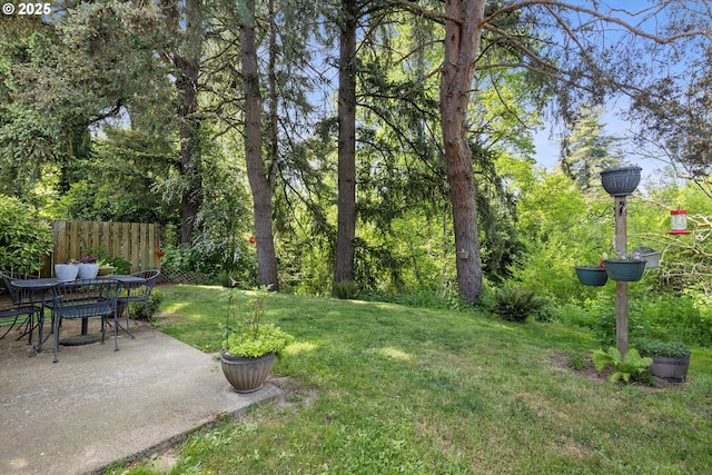 14737 SW Hall Blvd, Tigard, OR 97224 - view of yard with a patio