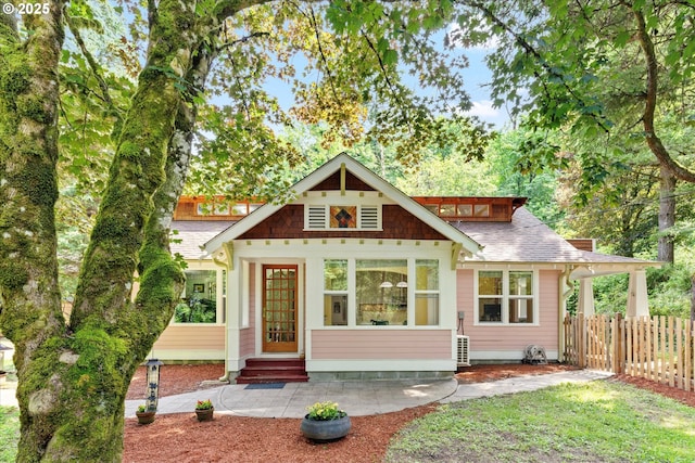 37122 NE Clara Smith Rd, Corbett, OR 97019 - view of front of property featuring entry steps and a shingled roof