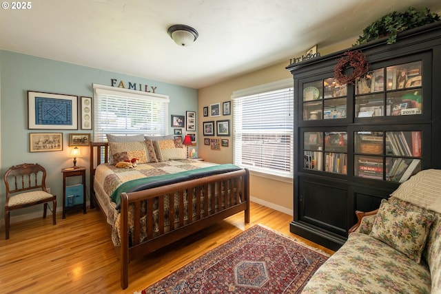 2507 NE 59th St, Vancouver, WA 98663 - bedroom featuring baseboards and light wood-style flooring