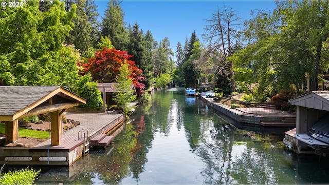 17787 Kelok Rd, Lake Oswego, OR 97034 - dock area with a water view
