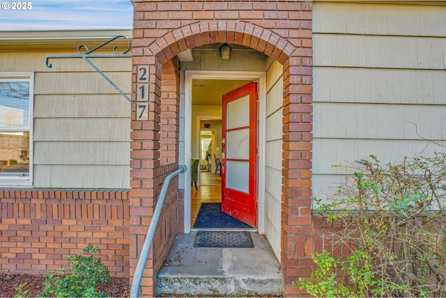 view of property entrance