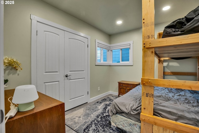 217 N Molalla Ave, Molalla, OR 97038 - bedroom featuring a closet and recessed lighting