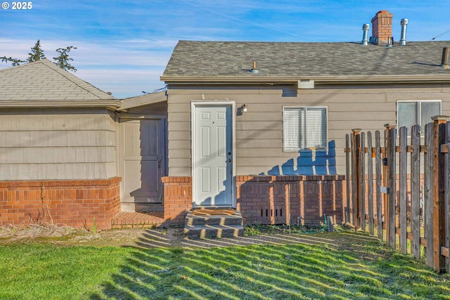 217 N Molalla Ave, Molalla, OR 97038 - back of house with brick siding and roof with shingles
