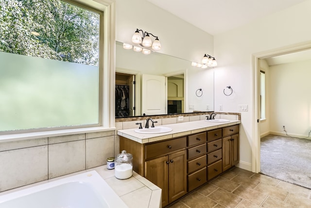 13902 SW Andrew Ter, Portland, OR 97224 - full bath with double vanity and a garden tub