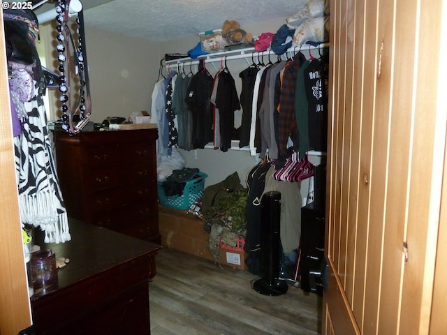 22225 SE Peggy Ann Dr, Damascus, OR 97089 - walk in closet with wood finished floors