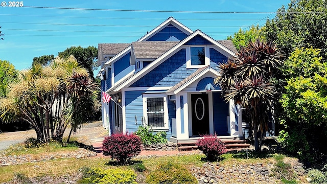 2008 State St, North Bend, OR 97459 - view of front of property with a shingled roof
