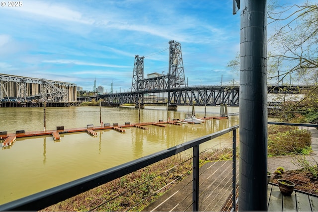620 NW Naito Pkwy Unit B12, Portland, OR 97209 - dock area with a water view
