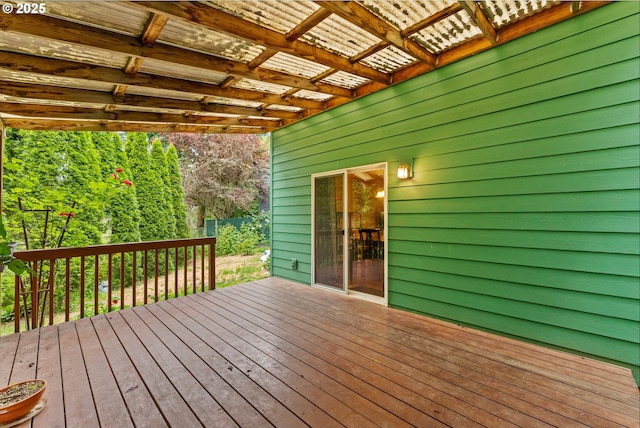3929 SE 117th Pl, Portland, OR 97266 - view of wooden terrace