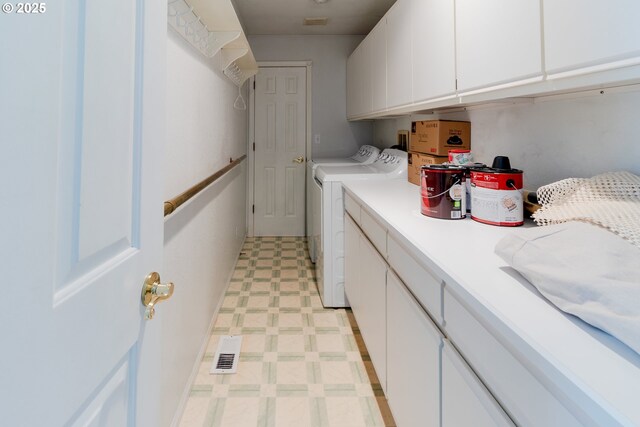 416 Elmar Dr, Winchester, OR 97495 - washroom featuring cabinet space, light flooring, and washer and clothes dryer