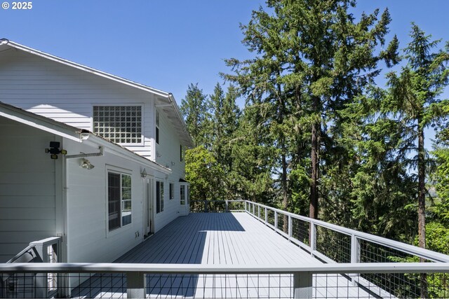 416 Elmar Dr, Winchester, OR 97495 - view of wooden terrace