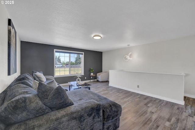 4634 Harriet Ave, Eugene, OR 97402 - living area with wood finished floors and baseboards