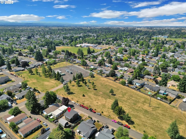 4634 Harriet Ave, Eugene, OR 97402 - aerial overview of property's location with nearby suburban area