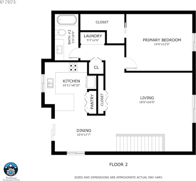 4634 Harriet Ave, Eugene, OR 97402 - view of property floor plan