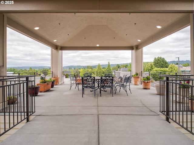 15325 NW Central Dr Unit 301, Portland, OR 97229 - patio / terrace featuring a mountain view
