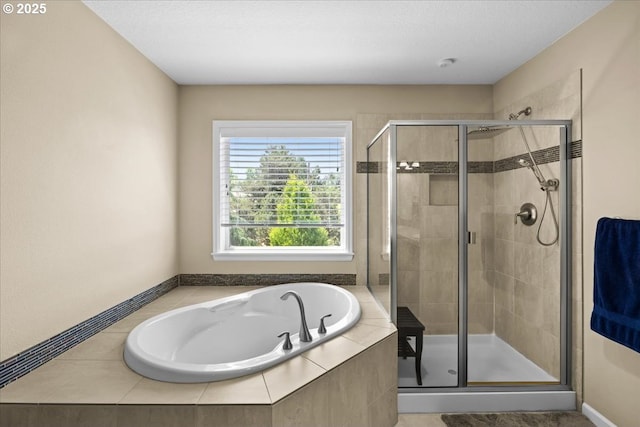 21615 SW Derby Ter, Sherwood, OR 97140 - bathroom with a bath and a shower stall