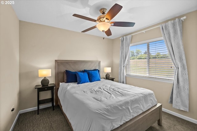 21615 SW Derby Ter, Sherwood, OR 97140 - carpeted bedroom with baseboards and ceiling fan