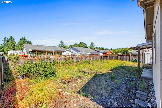1222 Laurel Ct, Sweet Home, OR 97386 - view of fenced backyard