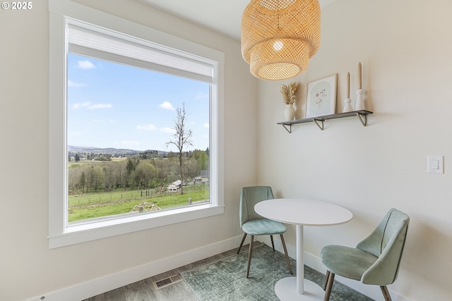 39313 NE 143rd Pl, Amboy, WA 98601 - sitting room featuring baseboards, visible vents, and plenty of natural light