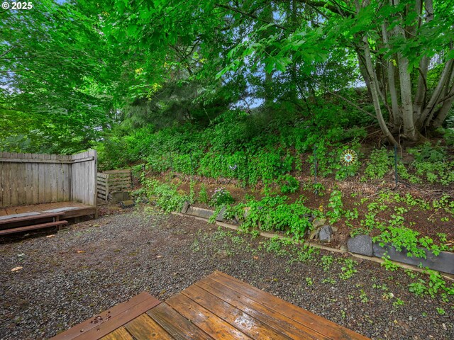 17555 Koch Ct, Sandy, OR 97055 - view of yard with a deck