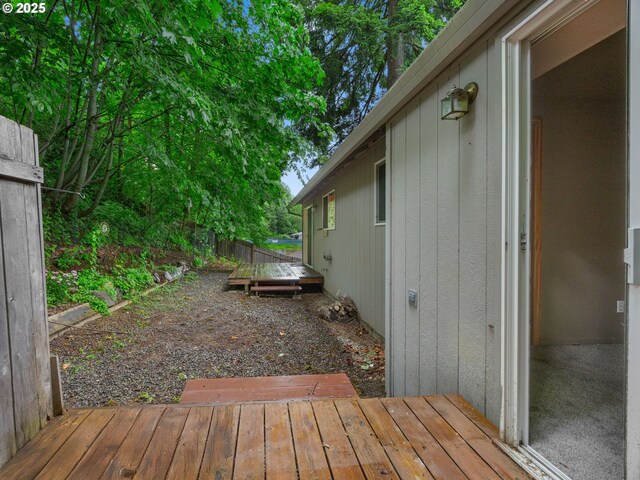 17555 Koch Ct, Sandy, OR 97055 - view of wooden terrace