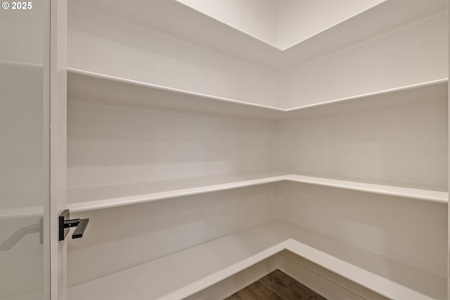 view of pantry