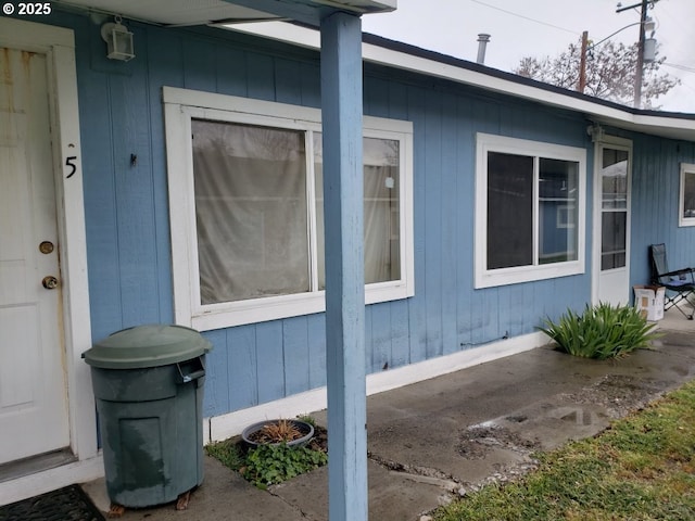 view of side of property