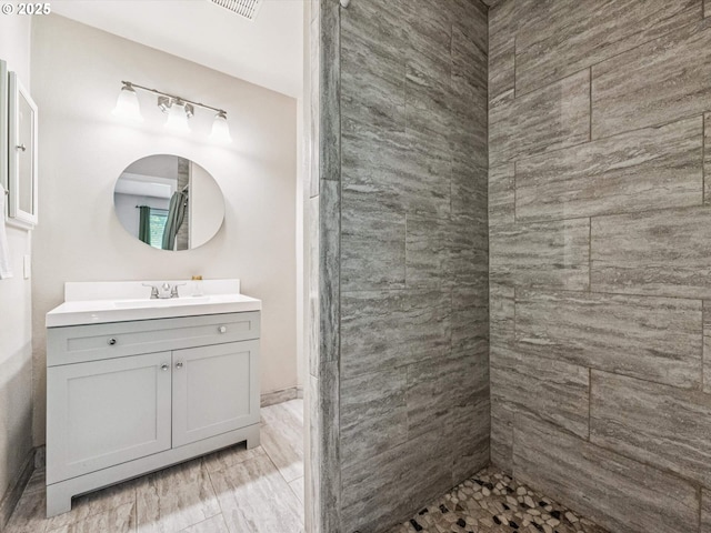 9908 SE Talbert St, Clackamas, OR 97015 - full bath with vanity and tiled shower