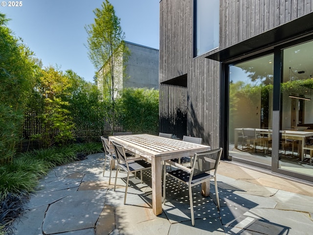view of patio / terrace with outdoor dining space