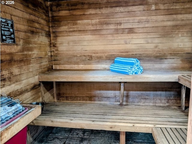 view of sauna / steam room