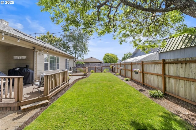 1537 W 13th Ave, Junction City, OR 97448 - fenced backyard with a deck