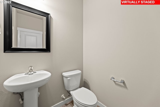 bathroom with toilet