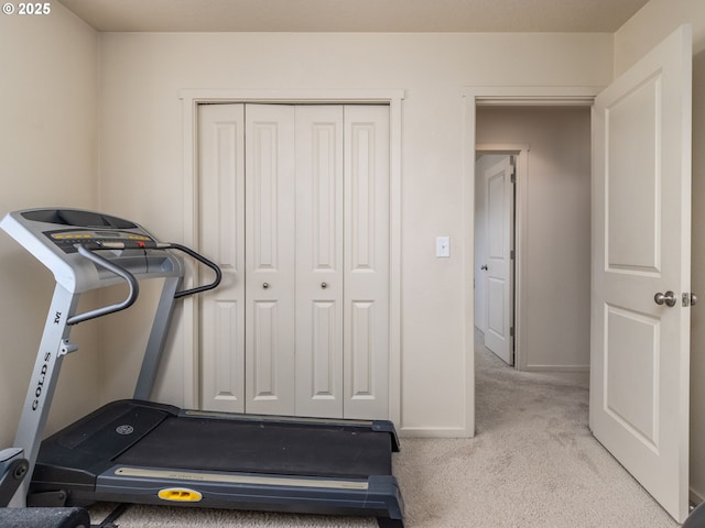 13012 NE 115th St, Vancouver, WA 98682 - workout room featuring carpet and baseboards