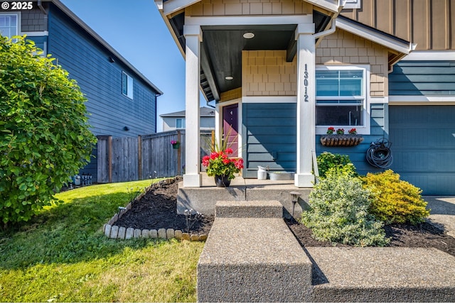 13012 NE 115th St, Vancouver, WA 98682 - doorway to property with board and batten siding
