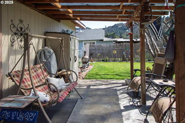 view of patio / terrace