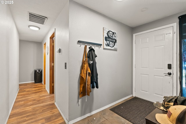 2012 SE Evans Ave, Troutdale, OR 97060 - entrance foyer with baseboards and wood finished floors