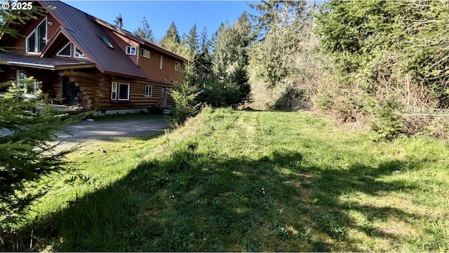 view of yard