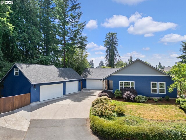 1225 NE 3rd Ave, Hillsboro, OR 97124 - single story home with concrete driveway and an attached garage