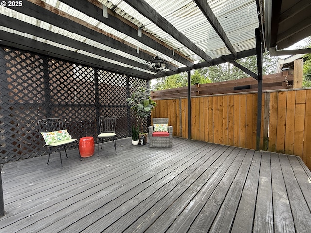 18294 SW Bergs Ct, Beaverton, OR 97003 - view of wooden deck