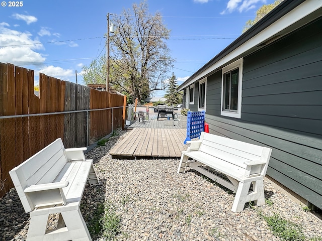 1315 Auburn Ave, Baker City, OR 97814 - view of wooden terrace