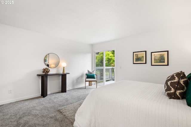 6300 SW Arranmore Pl, Portland, OR 97223 - bedroom featuring access to outside and carpet flooring
