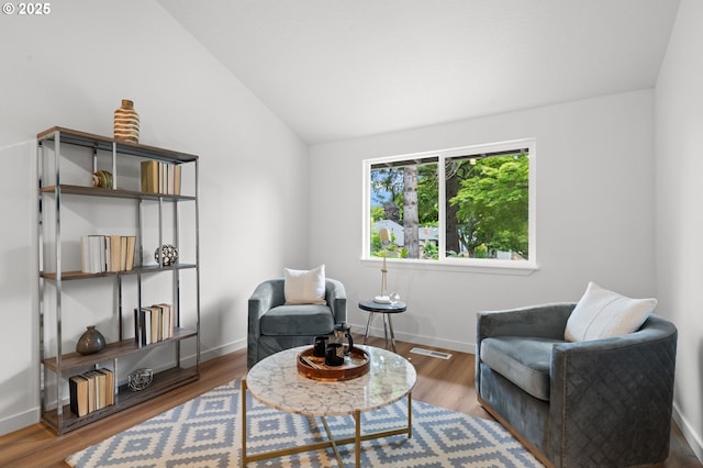 6300 SW Arranmore Pl, Portland, OR 97223 - living area with vaulted ceiling and wood finished floors